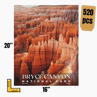 Bryce Canyon National Park Jigsaw Puzzle, Family Game, Holiday Gift | S10 - image4